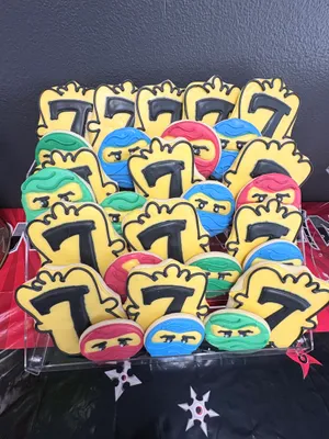 Ninjago cookies