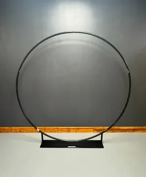 Rental -Heavy Duty Metal Circle Backdrop stand 7ft H x 6.9ft W