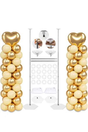 Rental - Balloon Column Stand - 7 ft Height - Adjustable