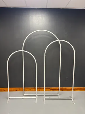 Chiara Trio  Metal Backdrop Stand - Arch - 3 pcs set