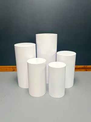 Rental - Cylinder/Pedestal Cake / Cookie Stand/Table / Per unit