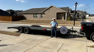 22' x 8.6'  Car Hauler Drive Over Fenders