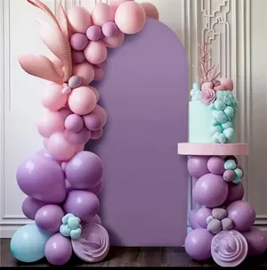 purple backdrop 
