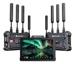 Kit de Monitoração Sem Fio Pyro S (TX e RX) + Monitor Pyro 7 Transceiver (TX&RX) HOLLYLAND