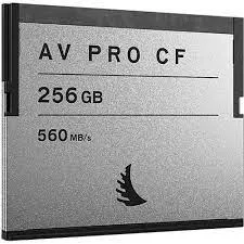 Cartão de Memória CFast 2.0 256GB (560MB/s) AV PRO CF ANGELBIRD