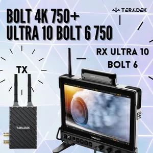 Kit Bolt 4K 750 TX + Monitor Ultra 10 RX Bolt 6 750 (V-mount) SMALLHD