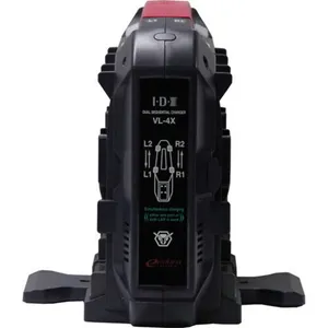 Kit Carregador Quádruplo V-mount VL-4X IDX