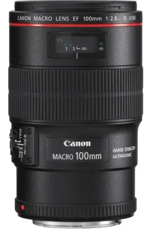 Kit Lente 100mm f/2.8 IS USM MACRO CANON