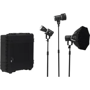 Kit Mala com 3 Luzes de LED STORM 80C (BLAIR-CG) APUTURE