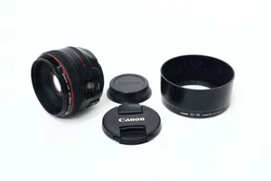 Lente Canon EF - 50mm f/1.2L Normal Autofocus 