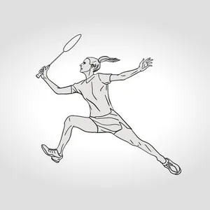 Badminton set