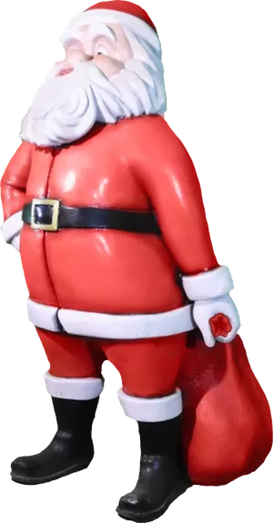 Figurina Mos Craciun cu sac 2,2m