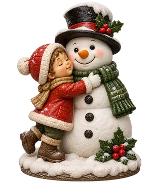 Scenery My Best Snowy Friend 2m