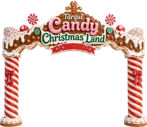 Candy Christmas Land Gate