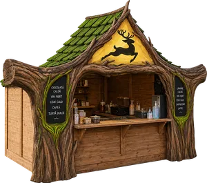 Christmas Log Gazebo 3x2 m