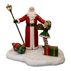 Insula Mos Craciun si doamna Elf 3 x 2 m