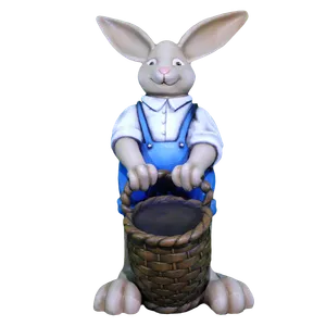 Figurina Iepure muzicant 1,8 x 2m