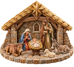 Scenery The Nativity (v2) 2.2 x 3m