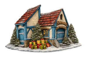 Santa`s Home Grotto 3 x 2.4 x 3 m