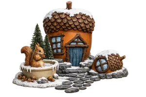 Scenery Winter Magic Forest 1