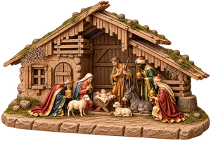 Scenery The Nativity (v1) 2.2 x 3m