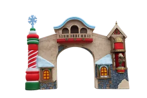 Poarta acces targ tip Castel