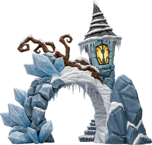 Crystal Castle Gate 6 x 6 x 1,5 m