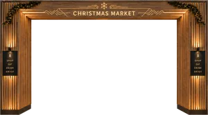 Scandinavian Christmas Gate
