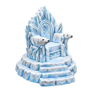 Tronul de cristal polar 2 x 2 x 2,2 m