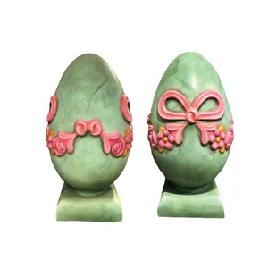 Ou cu funda si brau roz si baza verde 2m