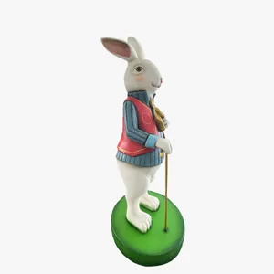 Figurina Iepure 1,9m cu baston