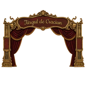 Theatrical Christmas Gate