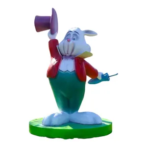 Figurina Iepure cu palarie 2,2m
