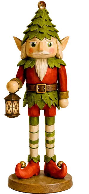Figurina Elf with Lantern 4 m