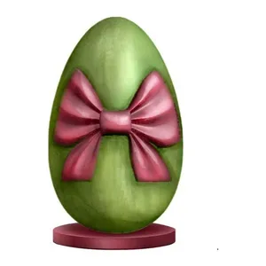 Ou cu funda roz si baza verde 2 m