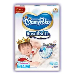 Nappies XL 12-17kg - 34pcs