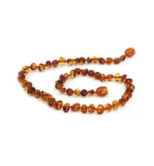 Baby Teething Necklace - Congac