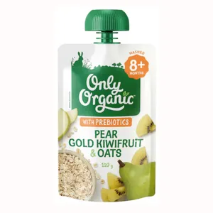 Only Organic 8+ Months - Pear Gold Kiwi & Oats