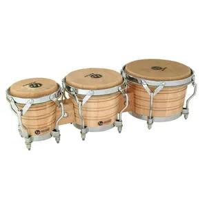 Bongos Triples 3ra Generación de 5 1/2 , 7 1/4  y 9  LP LP202-AW