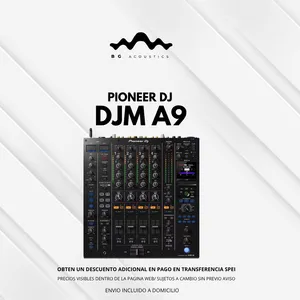 Mezcladora para DJ de 4 Canales Pioneer DJM-A9