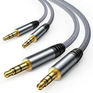 Cable Auxiliar para Reproductor MiniPlug a TS Stereo
