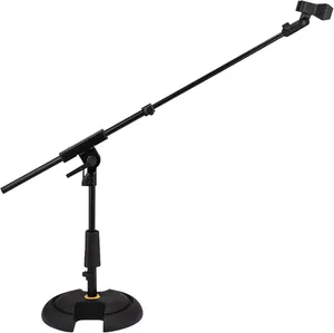 Soporte Para Micrófono de Altura Baja con Boom, Hercules MS120BPRO