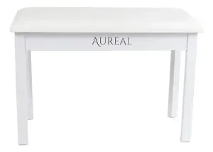Banco para Piano Aureal Blanco