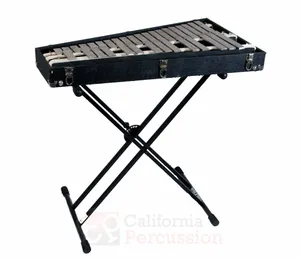 Glockenspiel Demorrow, 2.6 octavas (F5-D8), teclas acero, estuche de roble blanco, Ancho de la barra: 1 1/2