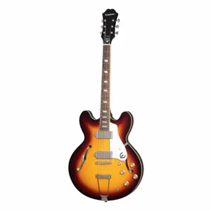 Guitarra Eléctrica Epiphone Casino Hollowbody, Vintage Sunburst EOCAVSNH1