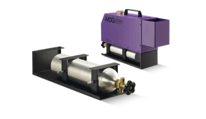 Máquina Haze con control de DMX, Incluye Ventilador, Tour Case, 2 Tanques de Co2 y Líquido. MDG ATMe Atmosphere 
