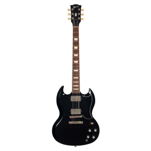 Guitarra Eléctrica Gibson USA SG Standard Ebony 2021 con Estuche Rígido (406187275498) 