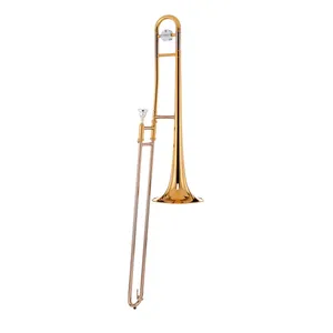 Trombon de Vara Sib Bemol Laqueado Yamaha YSL354E-4 D