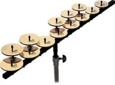 Crótalos Octava Grave con Soporte Sabian CROT-LO