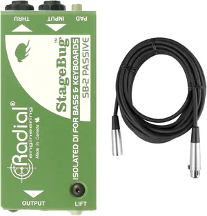 Caja Directa Pasiva para Bajo y Teclados Radial StageBug SB-2